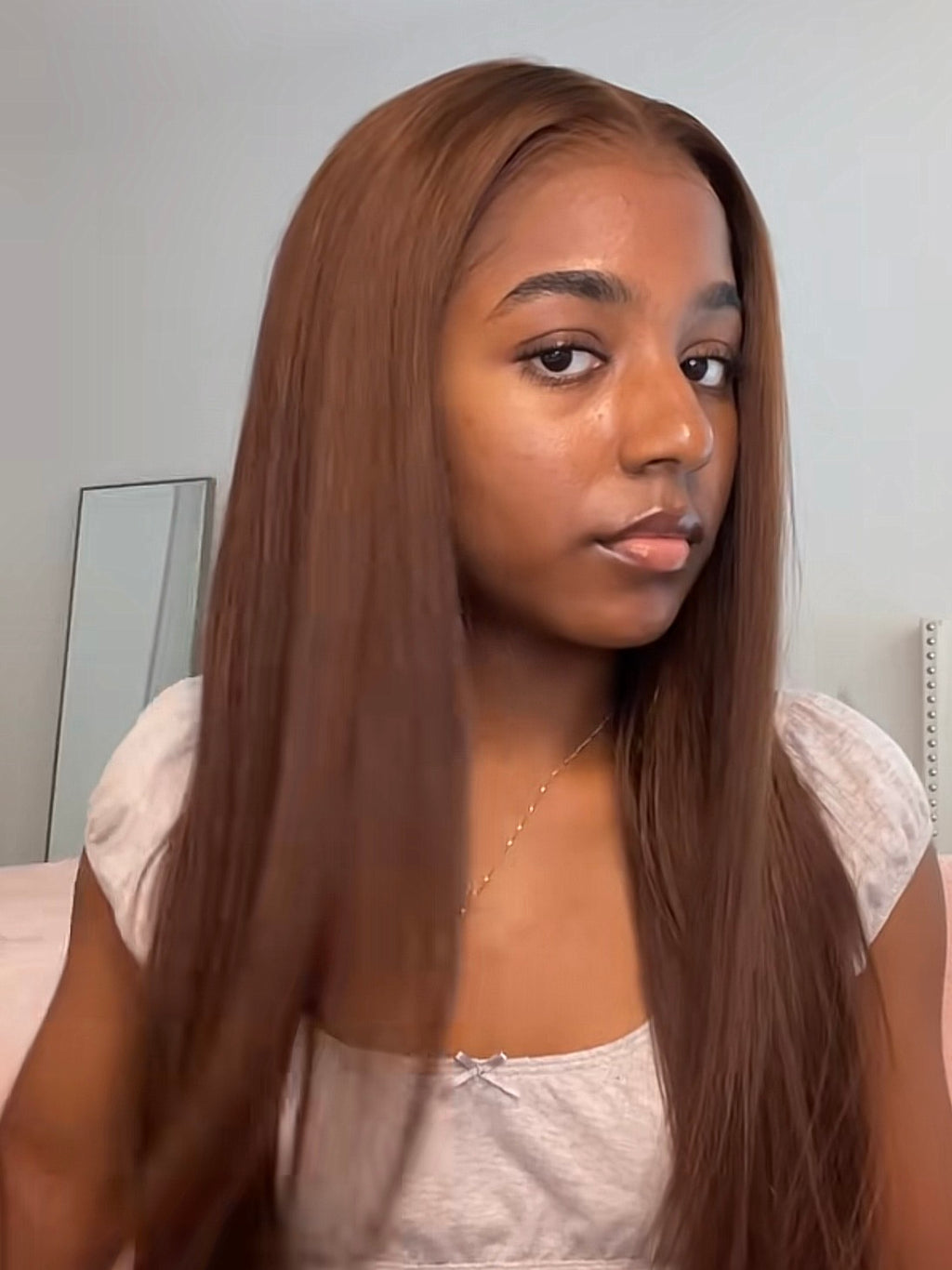 MEGALOOK Glueless Chocolate Wig