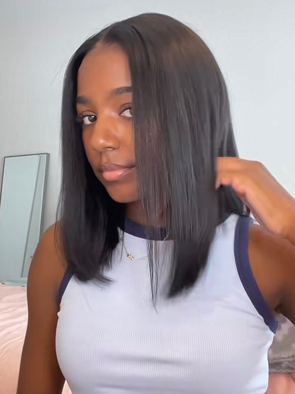 TINASHE Yaki Glueless Bob Wig