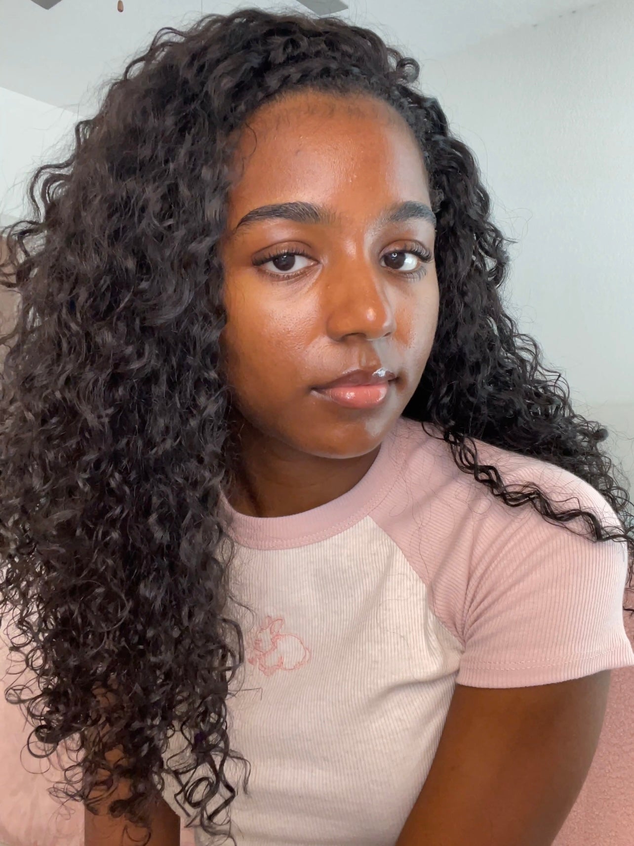 Celie Hair bouncy deep half wig