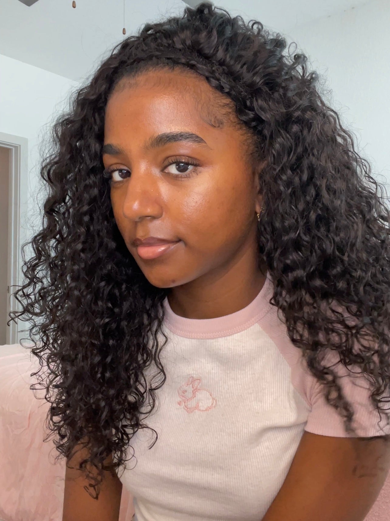 Celie Hair bouncy deep half wig