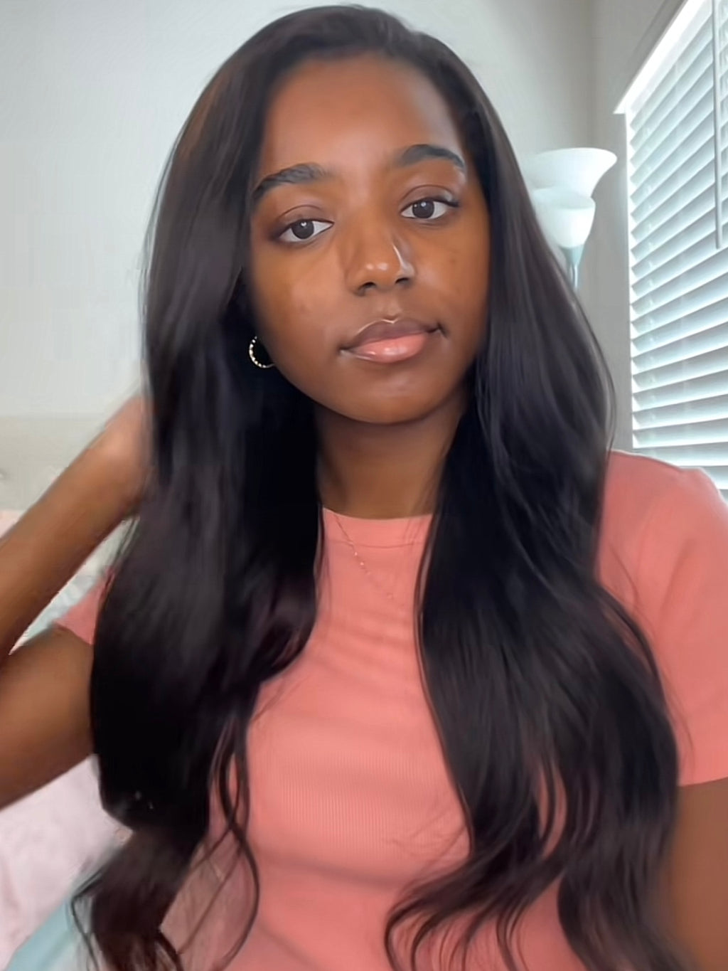 Luvme Hair yaki straight half wig