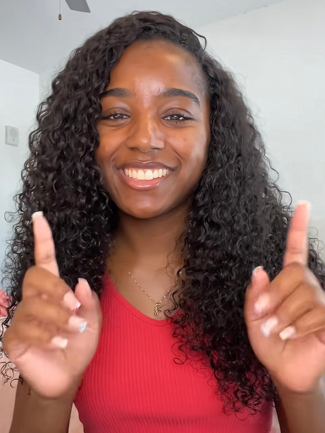 Vshow Hair water wave half wig