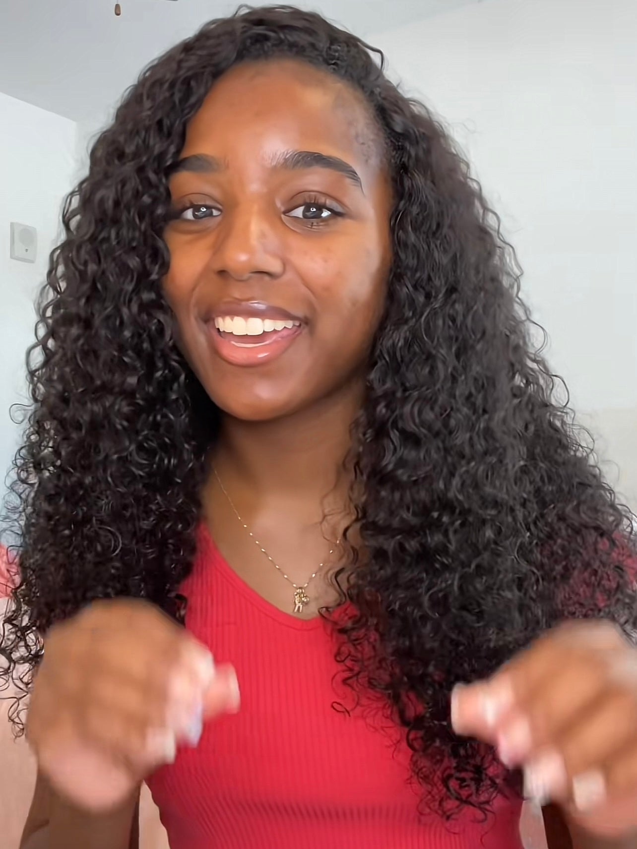 Vshow Hair water wave half wig